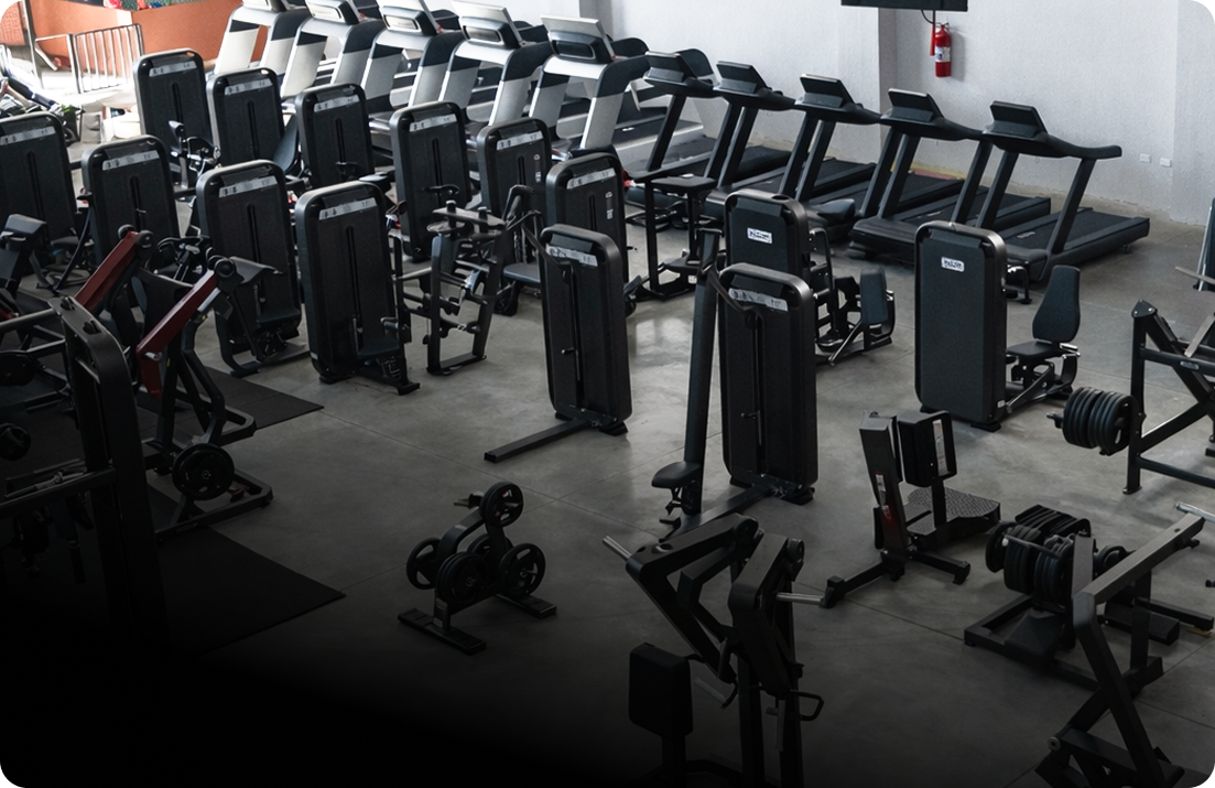 Equipamentos da academia