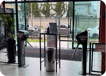 Recepção da unidade Ajuste