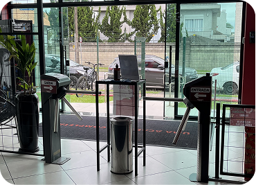 Recepção da unidade Ajuste